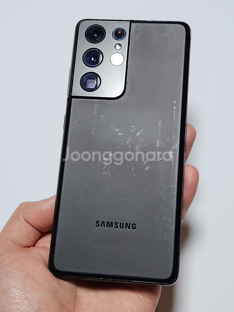 갤럭시S21울트라 256G 무잔상 블랙 48502--3