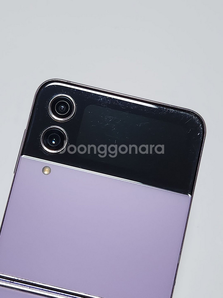 갤럭시Z플립4 256G 퍼플 공기계 49924--3