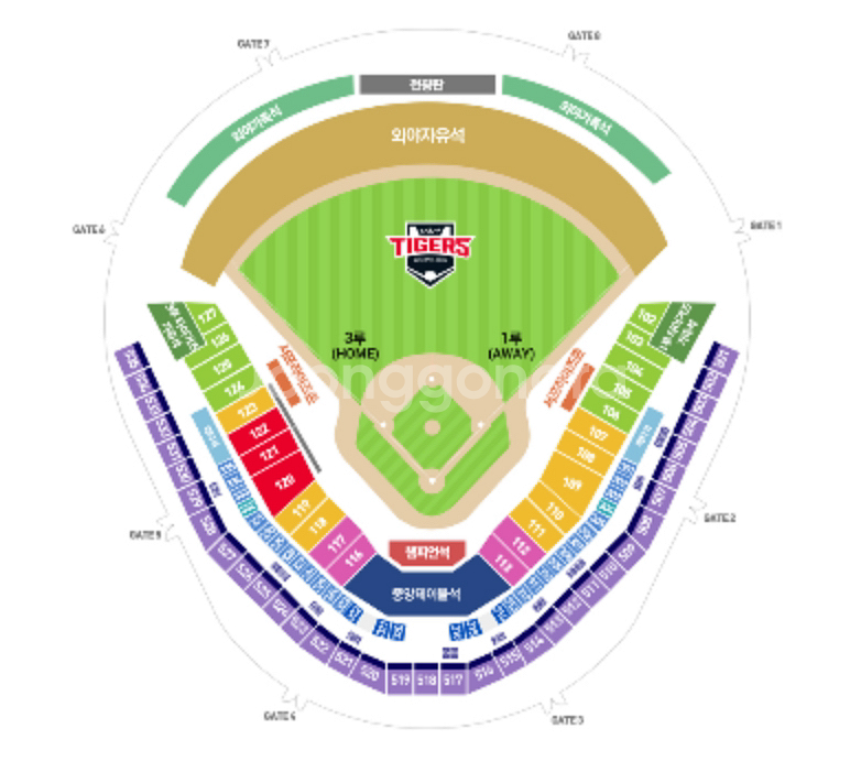 [7.6] 한국야구 KBO 기아 vs 롯데 티켓양도--0