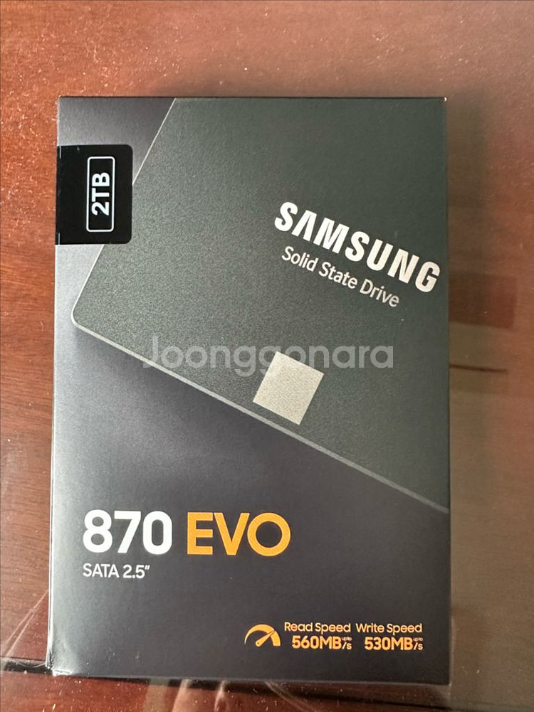 삼성 정품 870 EVO 2TB 미개봉 새상품--0