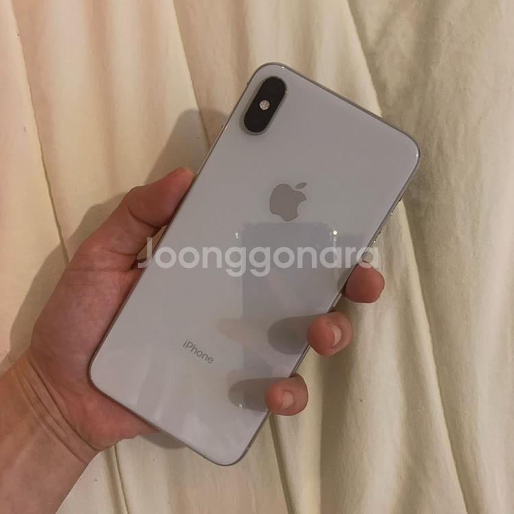 아이폰XS MAX 실버 64G--0