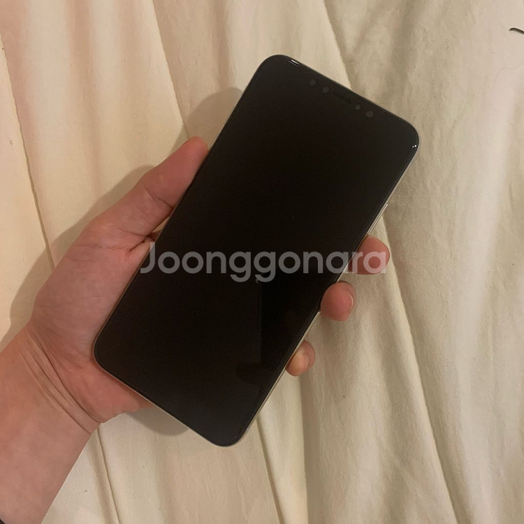 아이폰XS MAX 실버 64G--1