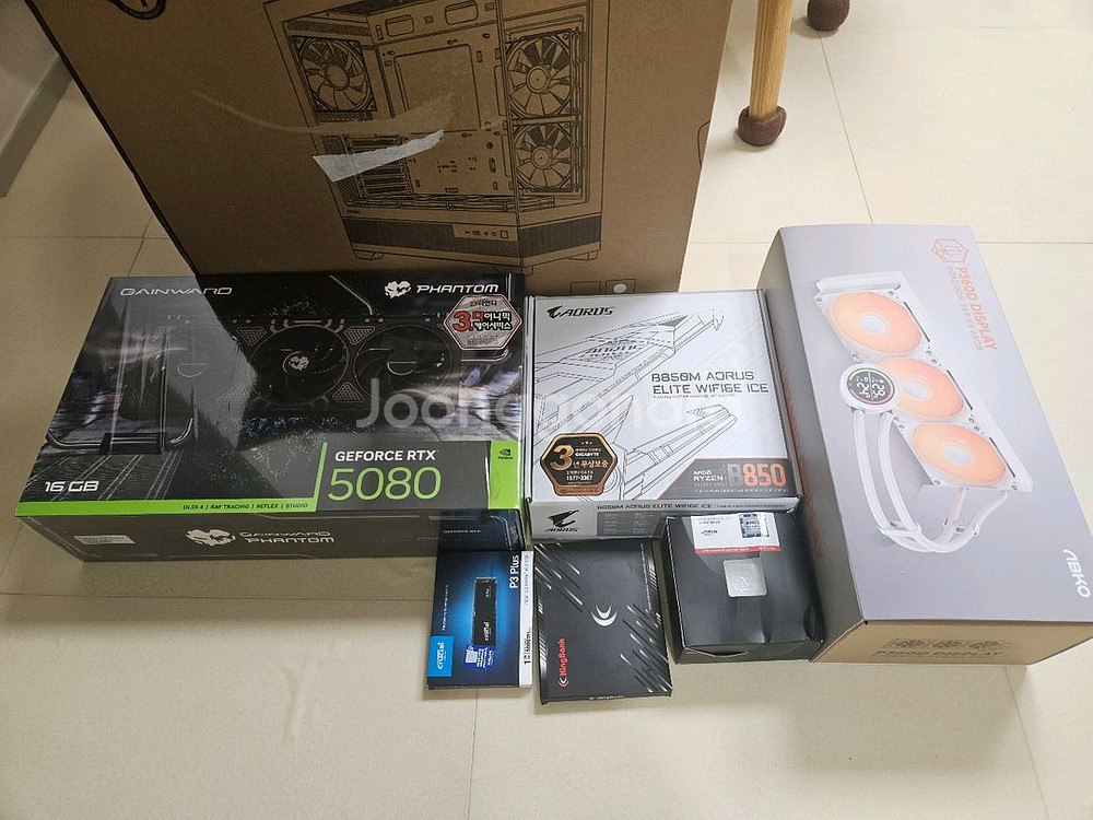 9800x3d, b850m wifi, 5080 팬텀--6