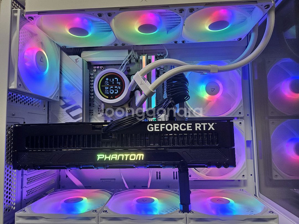 9800x3d, b850m wifi, 5080 팬텀--5