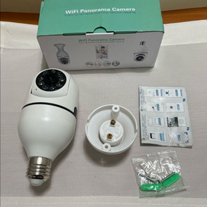 WiFi 파노라마 전구 카메라 cctv 새상품