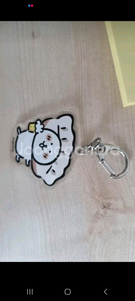 농담곰 교자만두 아크릴 키링--0