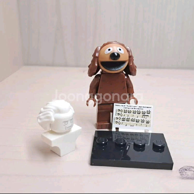 레고 미니피규어 머펫 71033 강아지 라울프--0