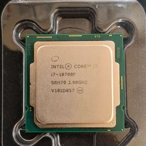컴퓨터 인텔 CPU I7 10700F(정품 AS 없음)