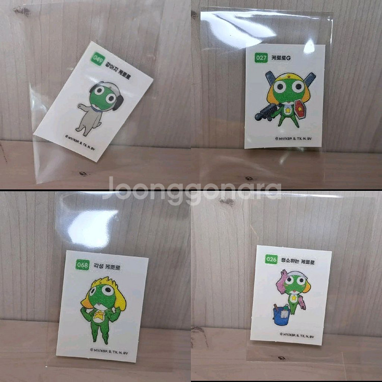 케로로 띠부띠부씰 도로로 타마마 기로로 쿠루루--2