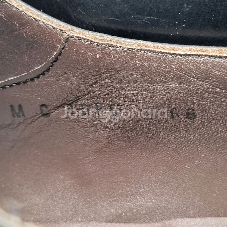MANSOLE 남성정장구두 275.--5