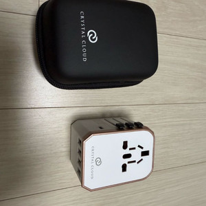 크리스탈클라우드 5포트 USB 5.6A 해외 여행용 멀