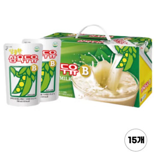 삼육두유 달콤한두유 파우치 190ml 15개