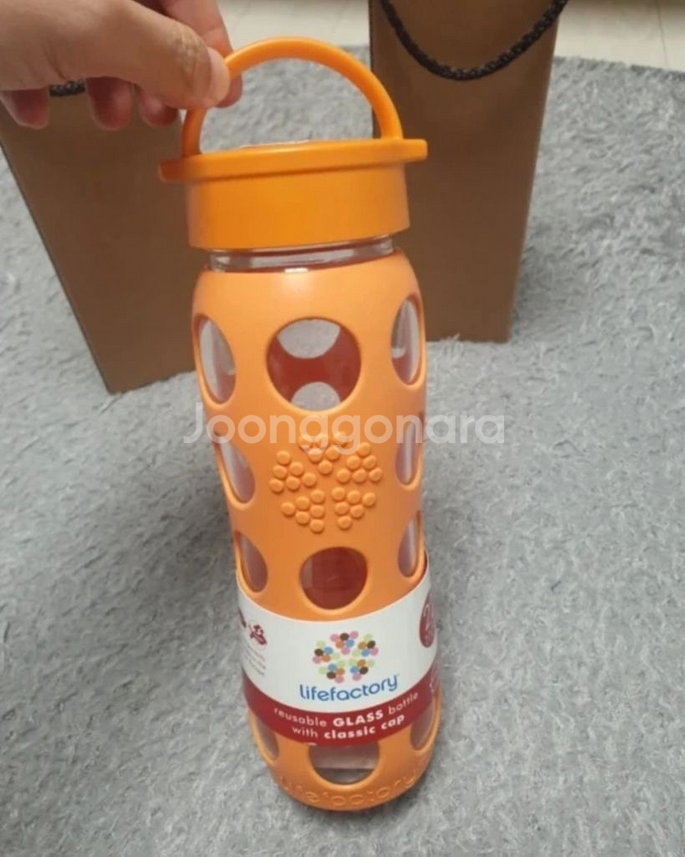 (새상품) 라이프 팩토리 캡 물병--1
