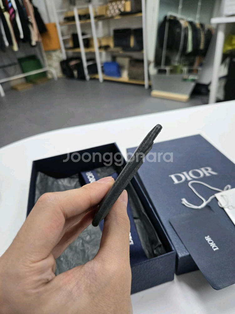 [A급컨디션] 디올 3d 카드지갑--2