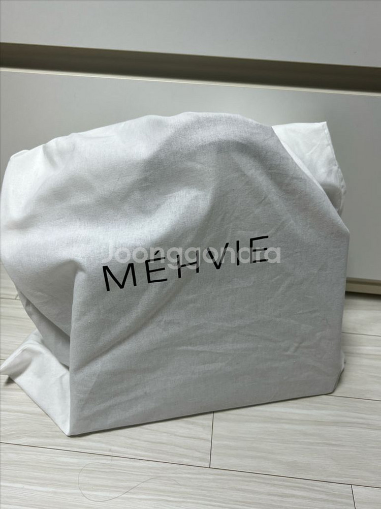 MEHVIE 메비 레브 토트백 블랙 실버--4