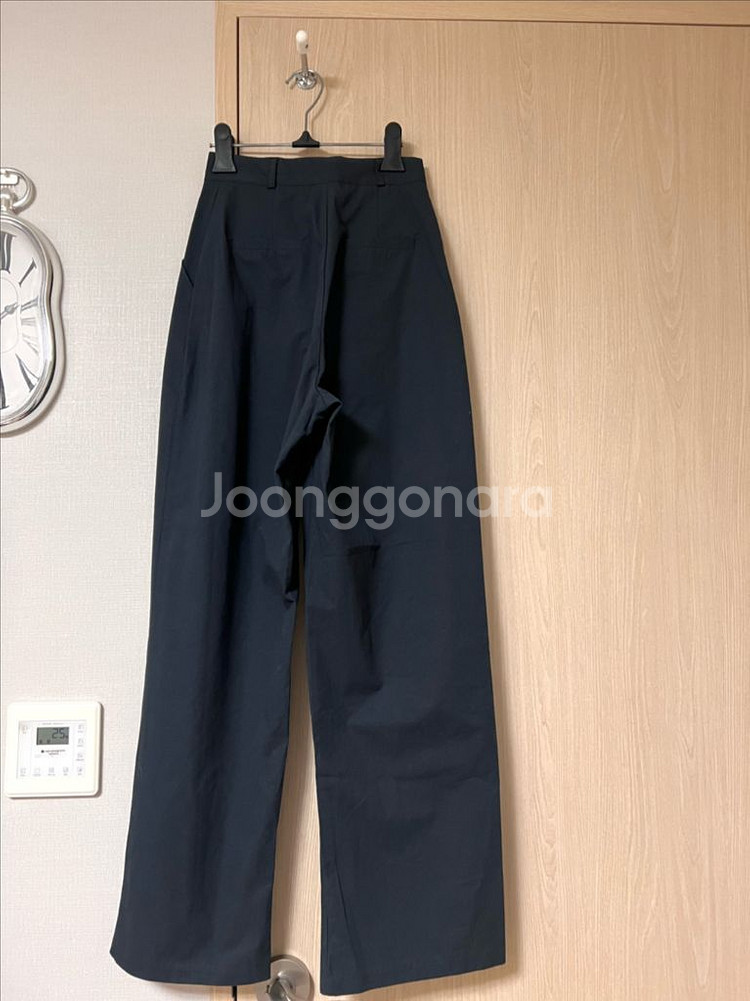 리브레 핀턱 하이웨스트 와이드 팬츠 슬랙스 바지--6