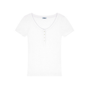 릴리코츠 데이니 버튼 티셔츠