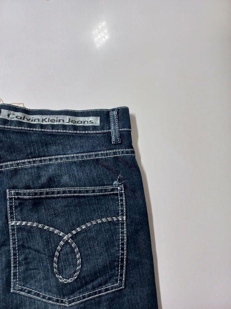 32)켈빈클라인 진 워싱청바지 일자청바지--2