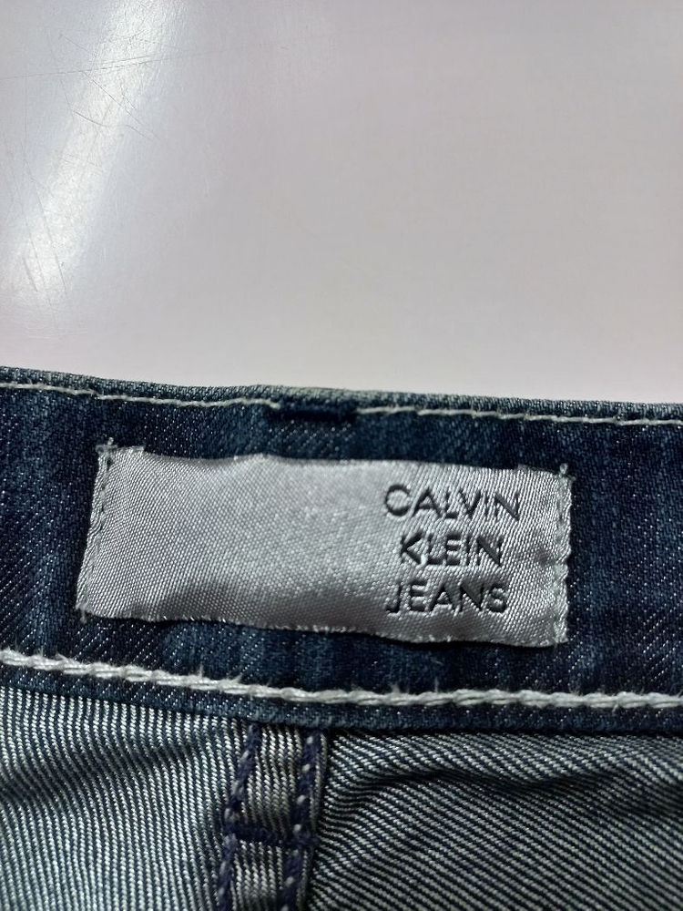 32)켈빈클라인 진 워싱청바지 일자청바지--5