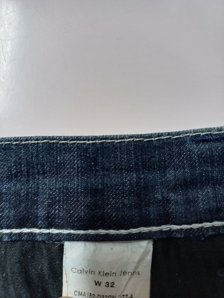 32)켈빈클라인 진 워싱청바지 일자청바지--6