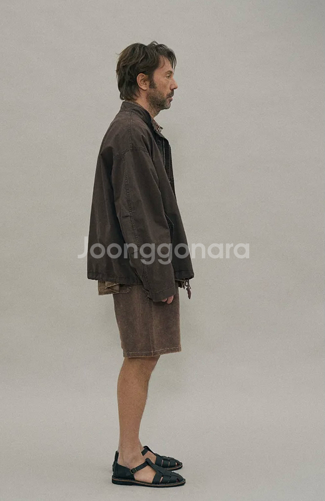 파르티멘토 VTG 워시드 필드 자켓--2
