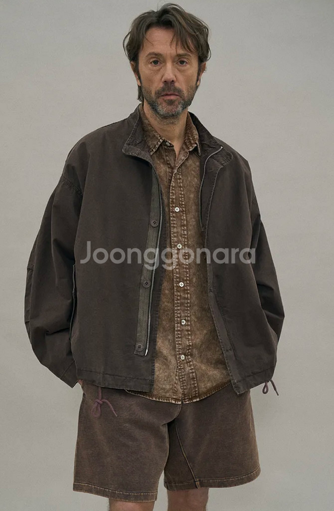 파르티멘토 VTG 워시드 필드 자켓--4