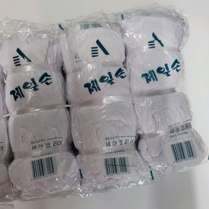 제일손 예식장갑(민짜)10켤레