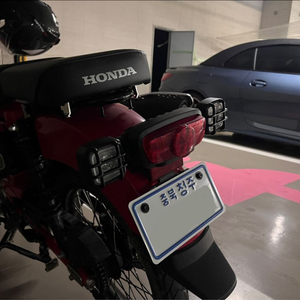 혼다 ct125 헌터커브