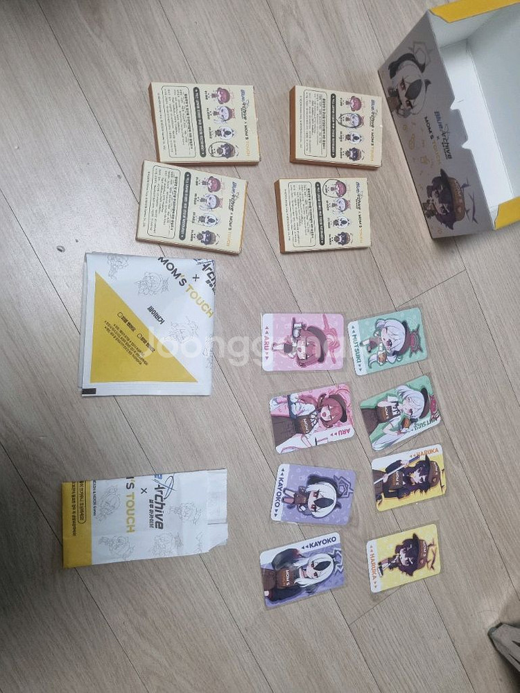 블루 아카이브 맘스터치 굿즈 일괄6만--0
