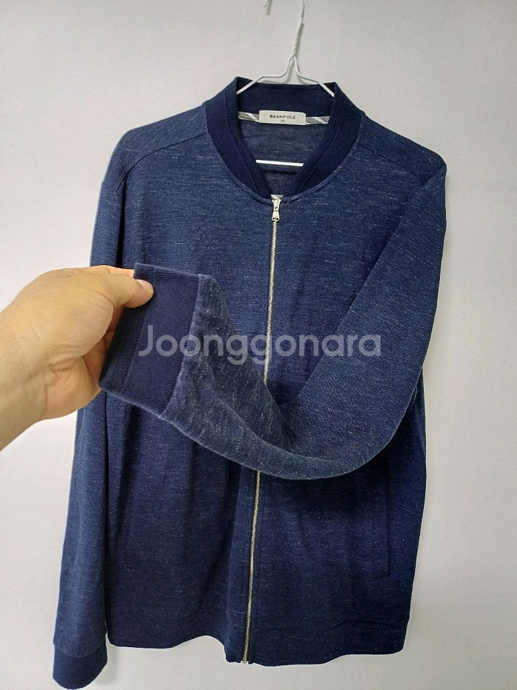 남성 빈폴 봄.가을 여름 린넨 집업(새상품급.스판100--4