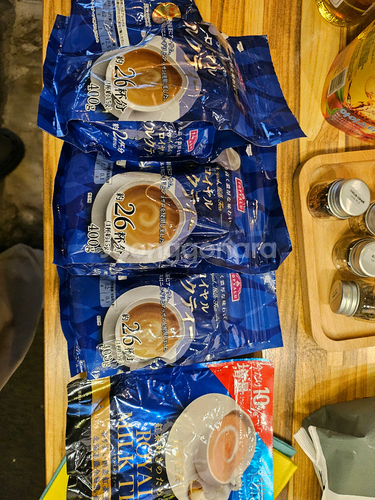 일본에서산 밀크티 파우더 스틱 아님--0