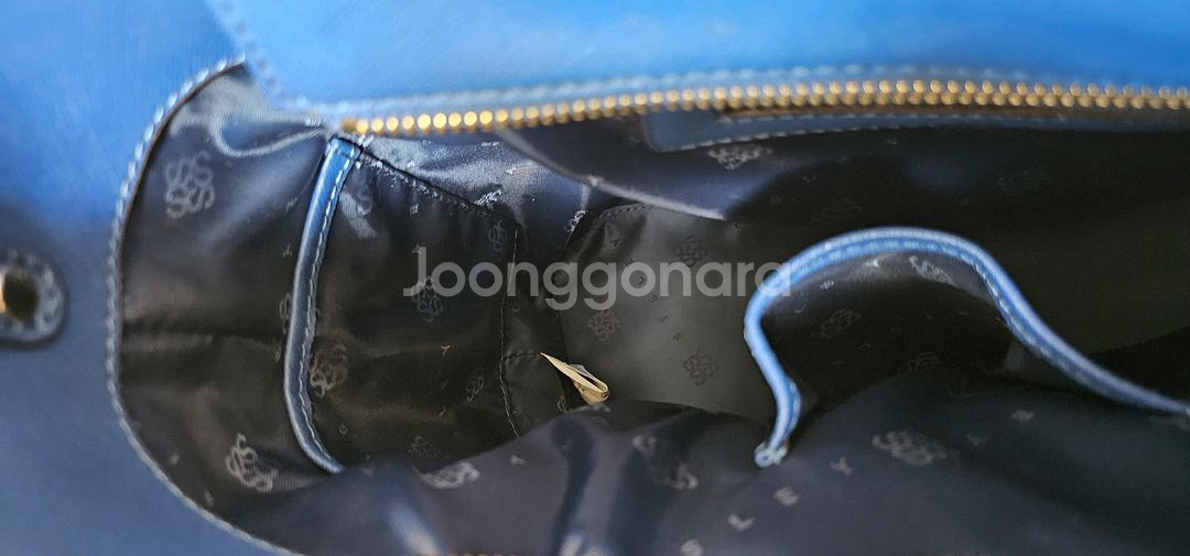 시슬리 블루 토트백 여성 핸드백 가방--8