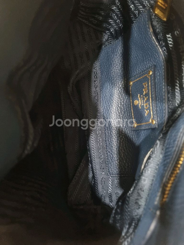 프라다 비텔로 다이노 토트백--4