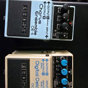 보스 DD-6 딜레이 & CE-5 코러스