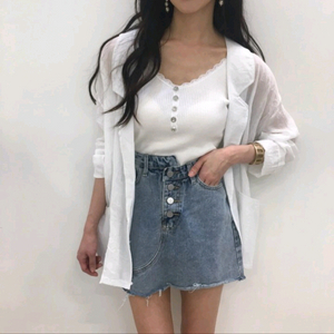 데님 스커트 청치마 새상품