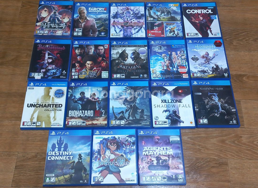 PS4 중고게임CD타이틀 여러개 플스4 ps5 플스5--0
