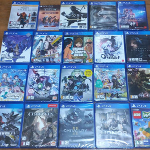 PS4 미개봉게임CD 여러개 팜 플스4 ps5 플스5
