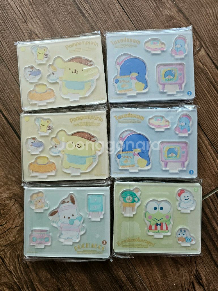 산리오 아크릴스탠드 일괄--0