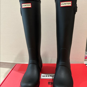 헌터 톨 레인부츠 블랙 230(uk4)