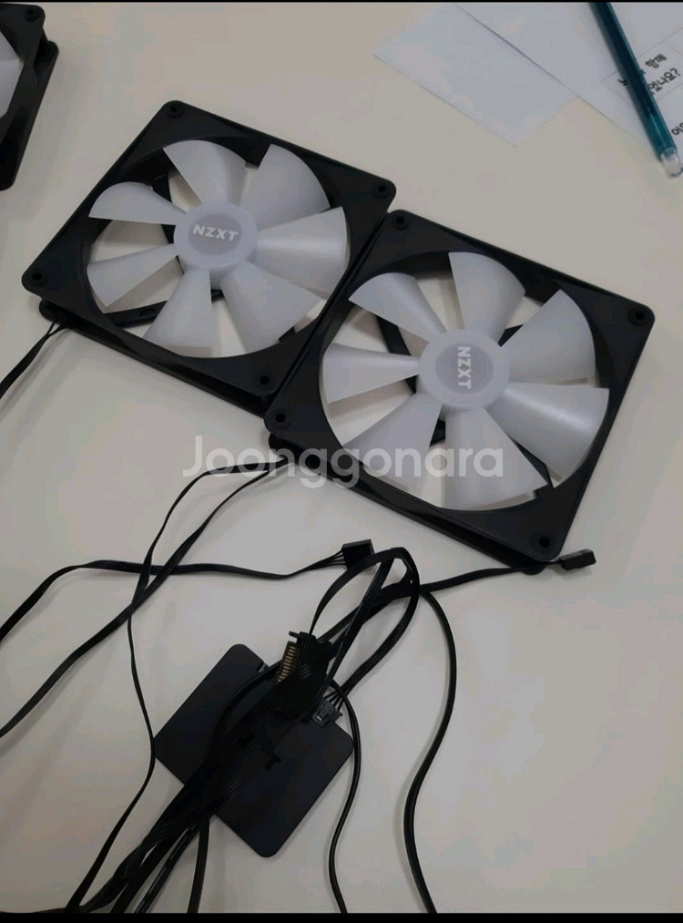 NZXT 크라켄 RGB , NON RGB 시스템팬--0