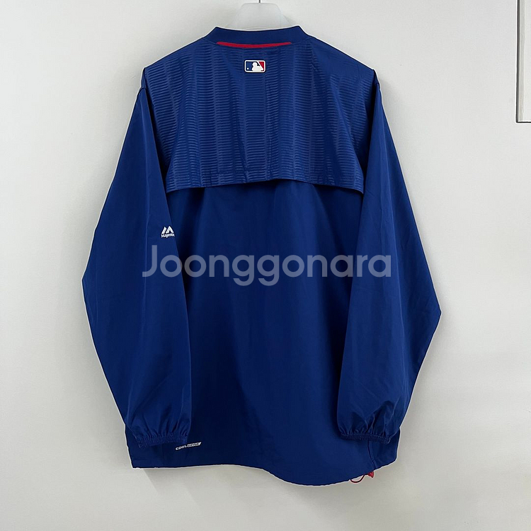 마제스틱 MLB Texas Rangers 반집업 아노락--3