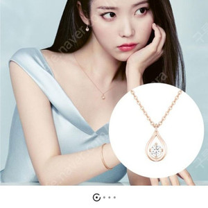 14k 다이아 목걸이