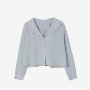 타낫 Tannat Soft Frill Blouse Po