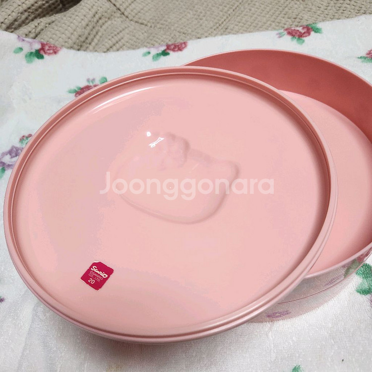 일본 KFC 고전 키티 2단 보관함--5