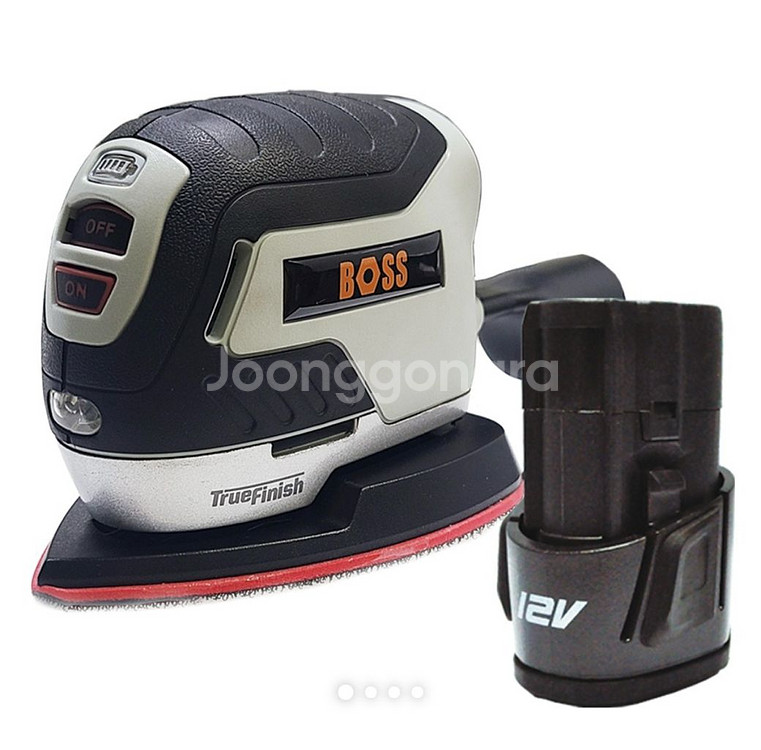 12V 리튬충전 미니 샌더 세트새상품본체 1충전기 1--0