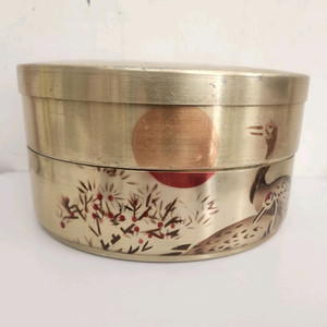 인테리어소품 양은 2단 찬합