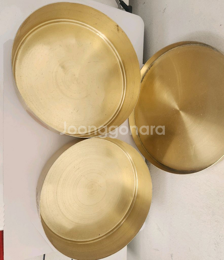 인테리어소품 양은 2단 찬합--4