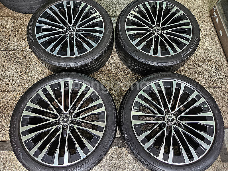벤츠 W223 S580 순정 정품 20인치 휠 타이어--0