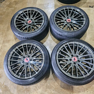 GT05 블랙크롬 18인치 휠타이어