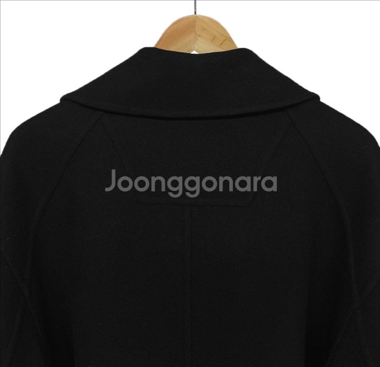 [50] 준지 22fw 핸드메이드 맥시 더블 코트 블랙--5